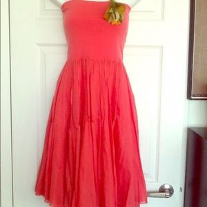 Coral Dress/Skirt